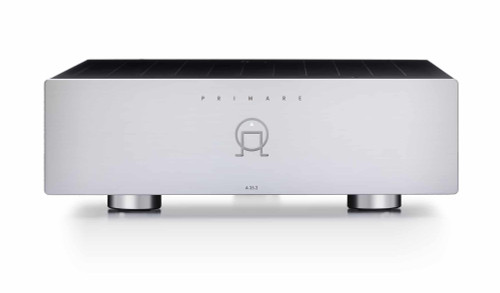 Primare A35.2 Power Amplifier in Titanium, front