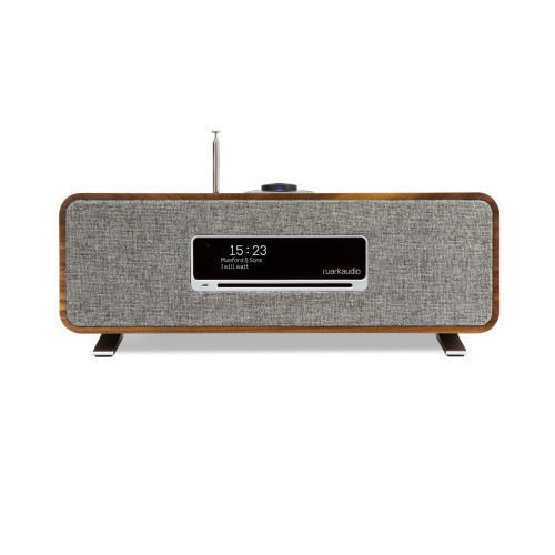 Ruark Audio R3S Connected Music System in fused walnut