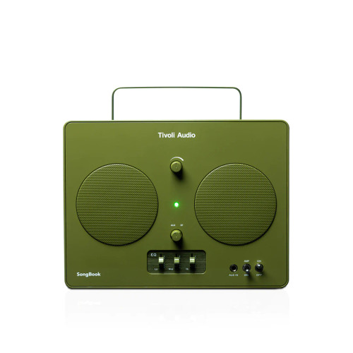 Tivoli Audio Songbook in Green, front