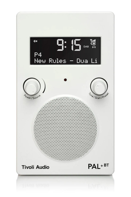 Tivoli Audio PAL BT in White - Stereophonic, Melbourne