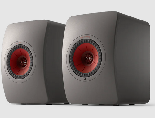 KEF LS50 Wireless II Speakers in Titanium Gray (pair)