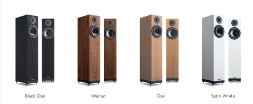 Spendor A7 Floorstanding Speakers. Range of colours

