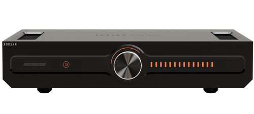 Roksan Caspian 4G Streaming Amplifier in black, front