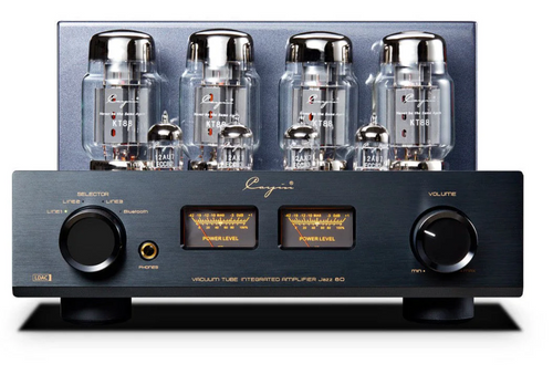 Cayin Jazz 80 Bluetooth Tube Integrated Amplifier, black front