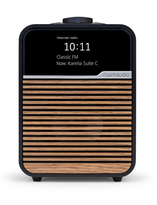 Ruark Audio R1S Smart Radio, in charcoal