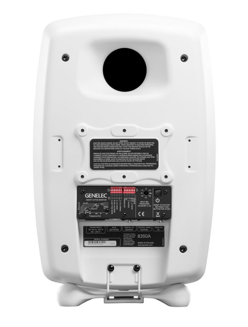 Genelec 8350A SAM™ Active Studio Monitors in White, back
