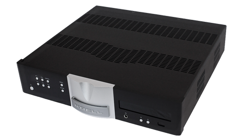 KRELL Illusion II Pre-Amplifier, top and front angled to the left