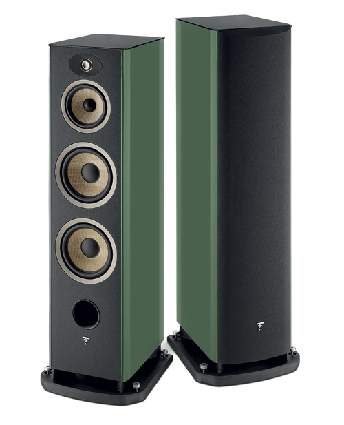 Focal Aria EVO X N° 4 Floorstanding Speakers, pair in Moss Green