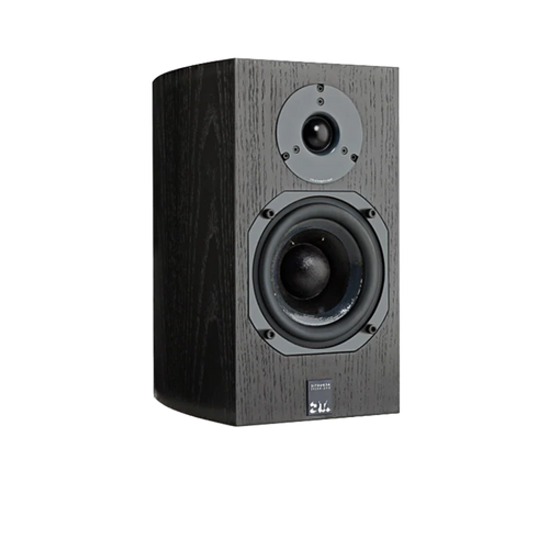 ATC SCM7 Bookshelf Speakers.  Individual Speaker shown in Black Ash