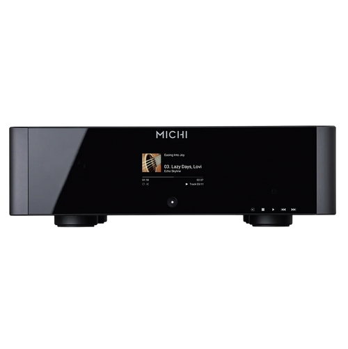 Michi Q5 Transport DAC, front of unit