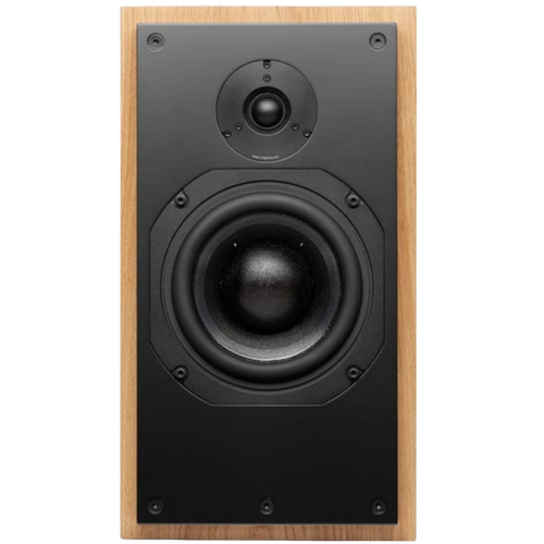 ATC SCM20ASL Active Speakers; individual speaker in Oak, front no grille