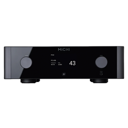 Michi P5 Series 2 Preamplifer, front of unit