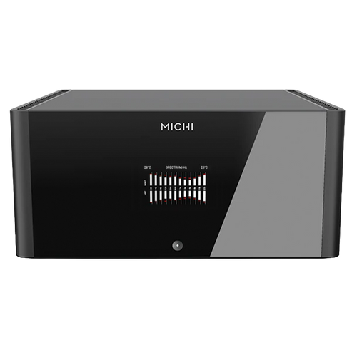 Michi S5 Stereo Power Amplifier, front