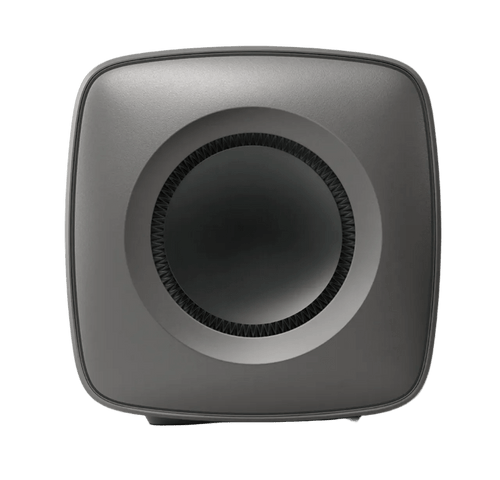 KEF KC62 Dual 6" Subwoofer in Titanium Grey, front image