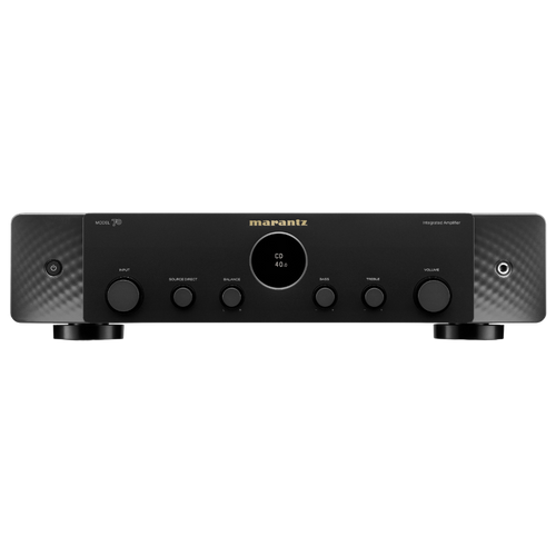 Marantz Model 70 Integrated Amplifier in Black, front