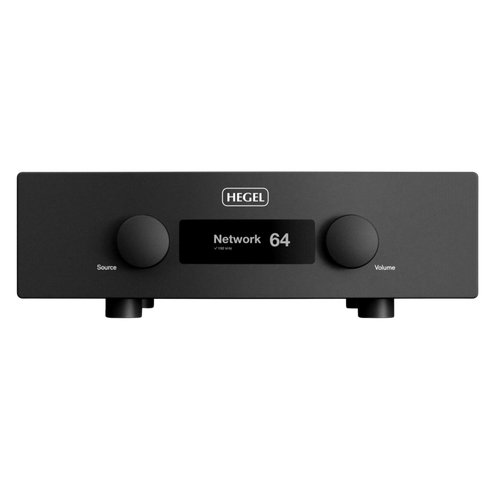 Hegel H400 Integrated Streaming Amplifier, front