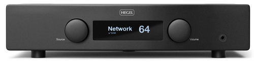 Hegel H95 Streaming Amplifier, front of unit

