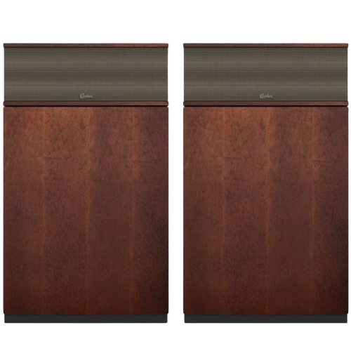 Klipsch Klipschorn AK7 Floorstanding Speaker pair in American Auburn with grille