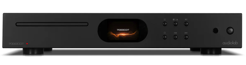 Audiolab 7000CDT CD Transport, in Black.  Front image