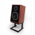 KLH Model 3 Loudspeakers in Mahogany, individual speaker shown without grille