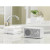Tivoli Audio Model One in White & Silver, in room