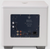 REL HT/1205 MKII Subwoofer in white, rear of unit
