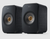 KEF LSX II Wireless Powered Bookshelf Speakers in Carbon Black front pair