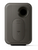 KEF LSX II LT Wireless Bookshelf Speakers in Graphite Gray, individual speaker, rear 