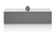 B&W HTM71 S3 Centre Channel Speaker in White Rosenut. Front image with grille