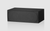 B&W HTM72 S3 Centre Channel Speaker in Black. Front image with grille.


