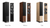 Spendor D9.2 Floorstanding Speakers. Image shows range of finishes

