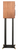 Revival Audio Atalante 3 Bookshelf Speakers in walnut, profile on stand