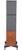 Revival Audio ATALANTE 4 Floorstanding Speakers (Pair) in Walnut, single speaker shown with grille