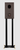 Revival Audio SPRINT 3 Bookshelf Speaker, individual, back view on stand in Walnut.

