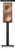 KEF R3 Meta Bookshelf Speakers in Walnut; individual speaker on stand.

