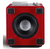 REL T/9x Subwoofer Limited Edition Italian Racing Red, underside