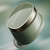 B&W Pi8 Wireless Earbuds in Jade Green, closse up