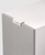 KEF Q11 Meta 3-way Floorstanding Speakers in Satin White, closeup with grille