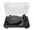 Audio Technica AT-LP8X Semi Automatic Direct Drive Turntable, front view with dustcover open