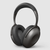 KEF Mu7 Noise Cancelling Wireless Headphones in Charcoal Grey, angled