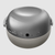 KEF Mu7 Noise Cancelling Wireless Headphones in Silver Grey, underneath