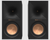 Klipsch R-60M Bookshelf Speakers in Ebony sold as a pair.  Front of speakers without grille