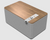 Klipsch The Three Plus Bluetooth Speaker in walnut.  Angled image 