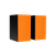 Encel Raw Gelati Bookshelf Speakers pair with Apricot grille