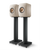 KEF LS50 Meta Passive Speaker pair in Sand Shell, mounted - speaker stands sold separately