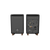 Onkyo GX-30ARC Powered Speakers in Black pair.  Rear