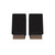 Onkyo GX-30ARC Powered Speakers in Black pair.  front with Grille