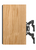 Spendor AW1 On-Wall Speakers in Natural Oak, profile

