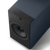 KEF Coda W Active Speakers in Midnight Blue, top of speaker shown with controls