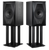 Mobile Fidelity SourcePoint 10 Master Edition Loudspeakers  in Satin Black Ash, pair, on SourcePoint 10 stands, sold Separately